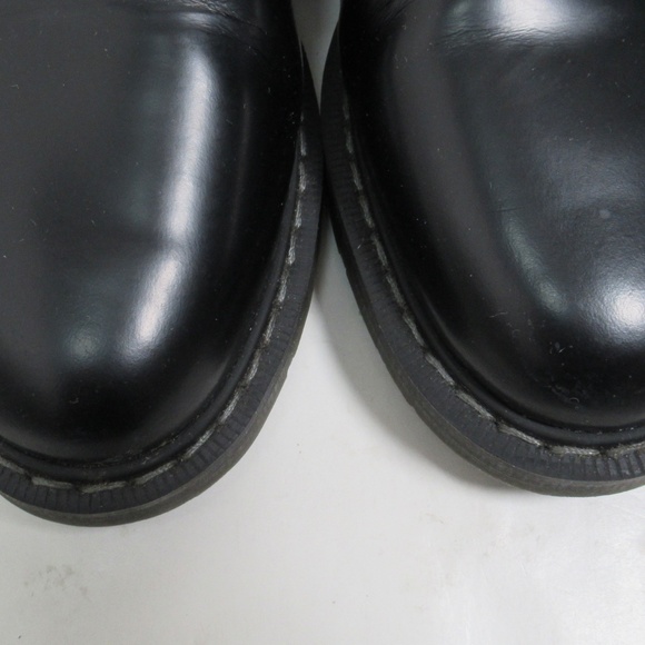 Solovair Men's Black Hi-Shine Double Buckle Monk Shoe Size 12.50 US / 11.5 UK - Picture 12 of 12